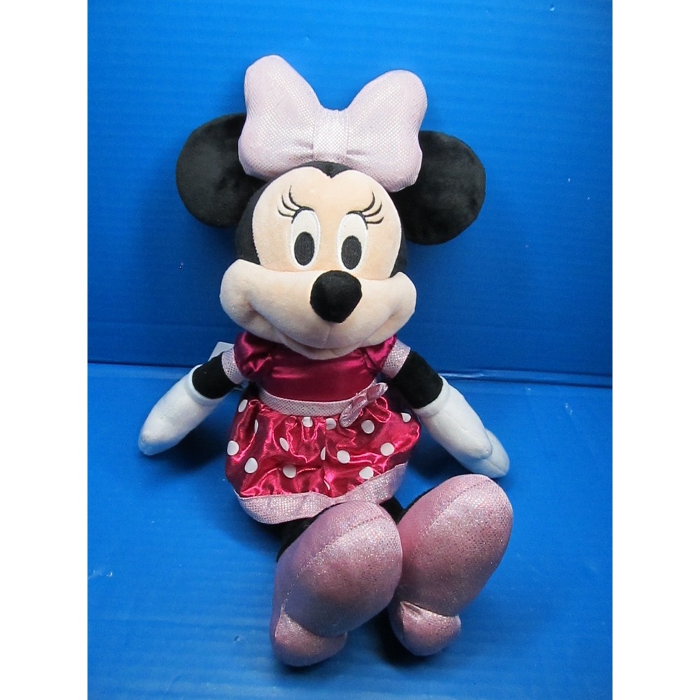Disney Minnie Mouse 16" Plush Light Up Talking Doll - Works Great!